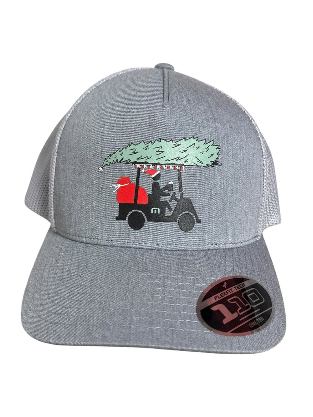 Travis Mathew Winter Holiday Limited Edition Heather Gray Snapback Golf Hat